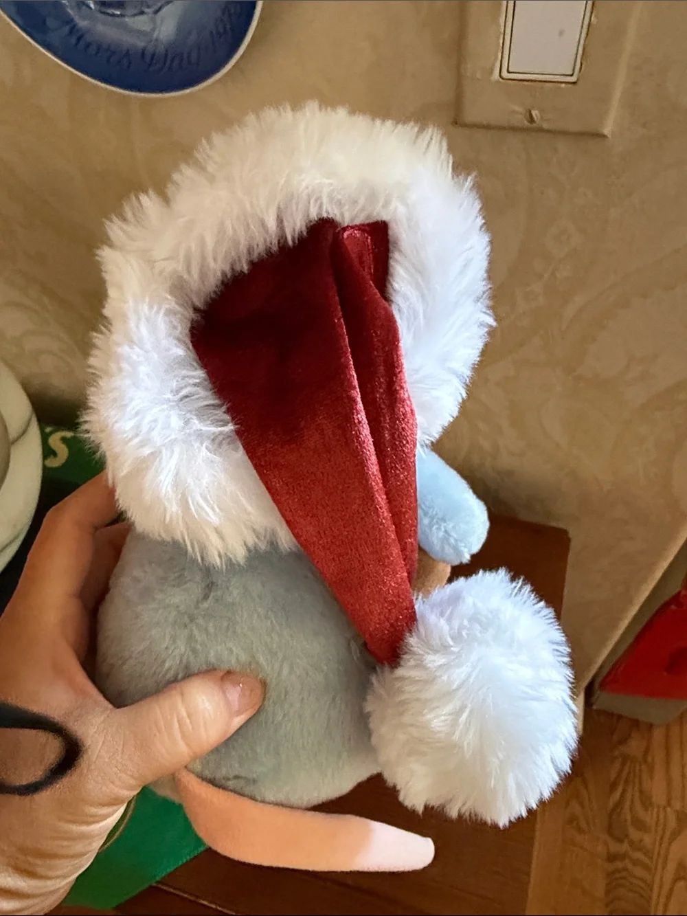 Disney  Remy Ratatouille holiday plush.